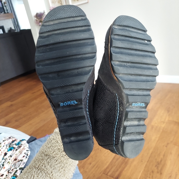 Sorel 1964 PDX Premium Wedge Bootie Snakeskin leather Joan of Arctic Size 7.5 - Picture 6 of 7